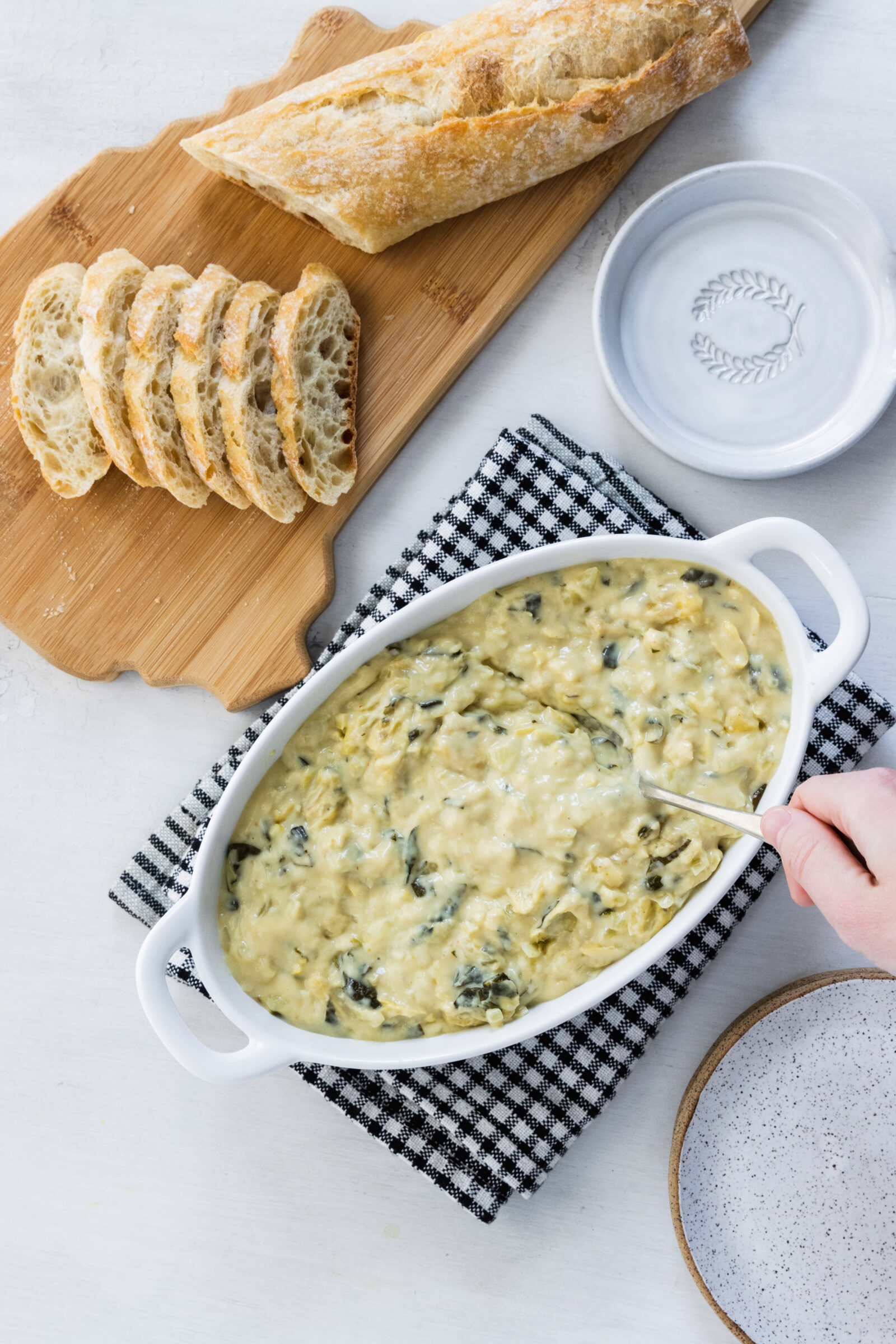 Spinach artichoke dip