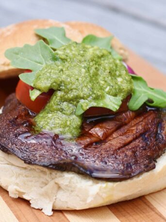 Portobello Mushroom Burger