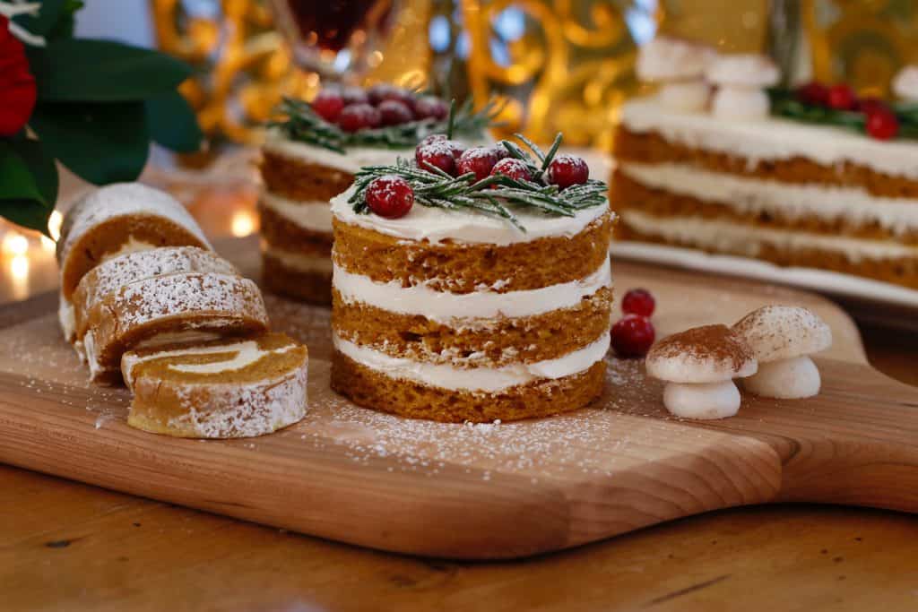 Vegan Holiday Cakes