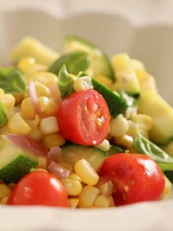 Corn and Zucchini Summer Skillet