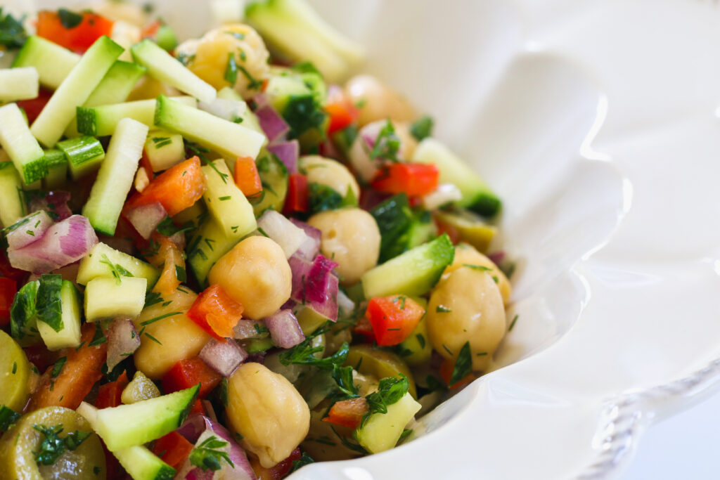 Easy Chickpea Salad