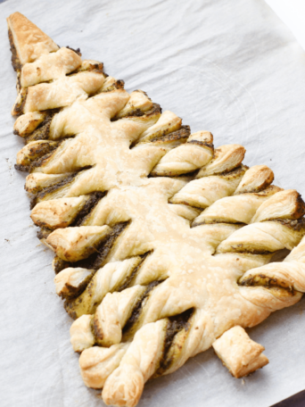 Puff Pastry Christmas Tree