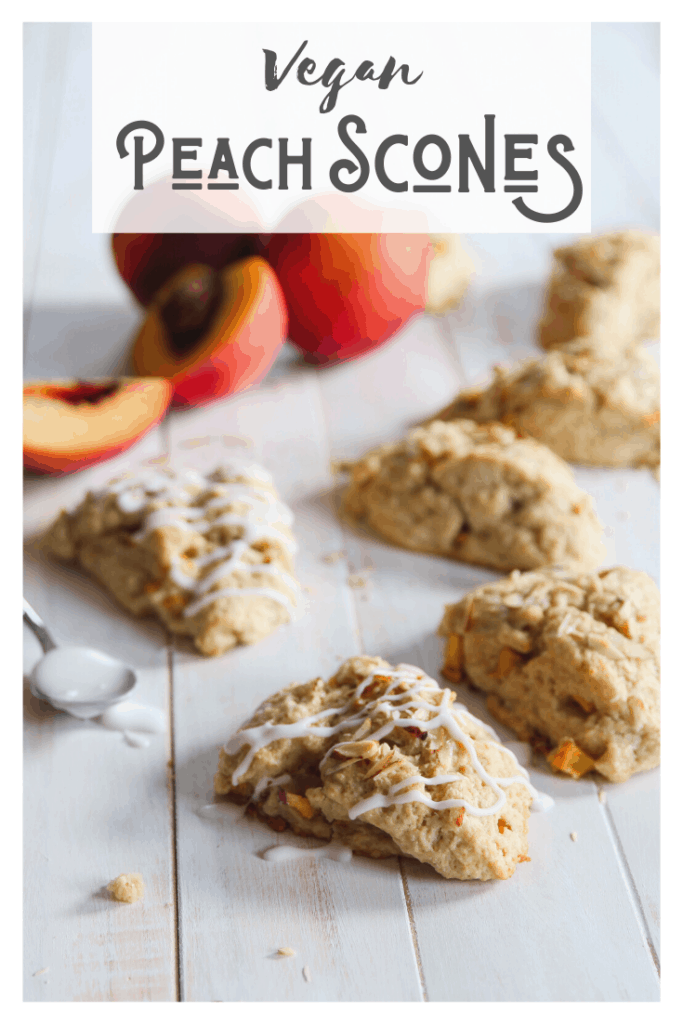 Vegan Peach Scones