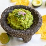 My Favorite Guacamole served with Chips