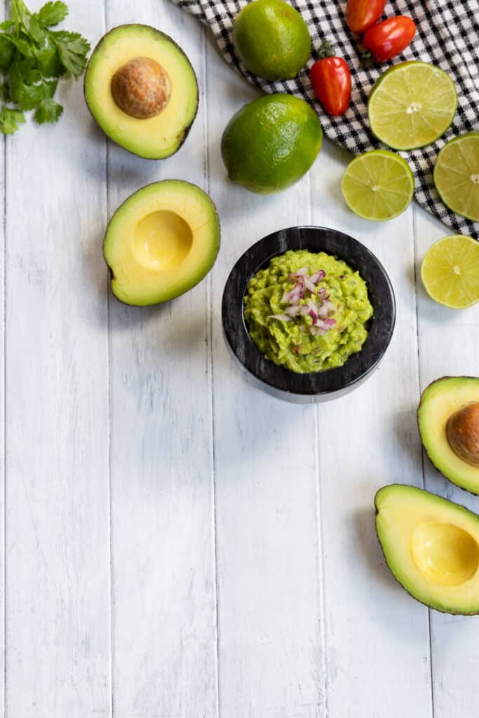 My Favorite Guacamole Served in a Bowl