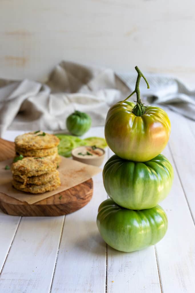 Baked Fried Green Tomatoes