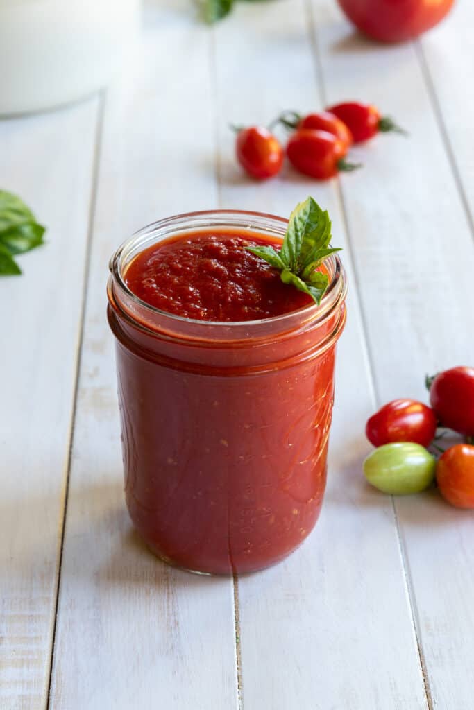 Roasted Tomato Sauce in a Jar