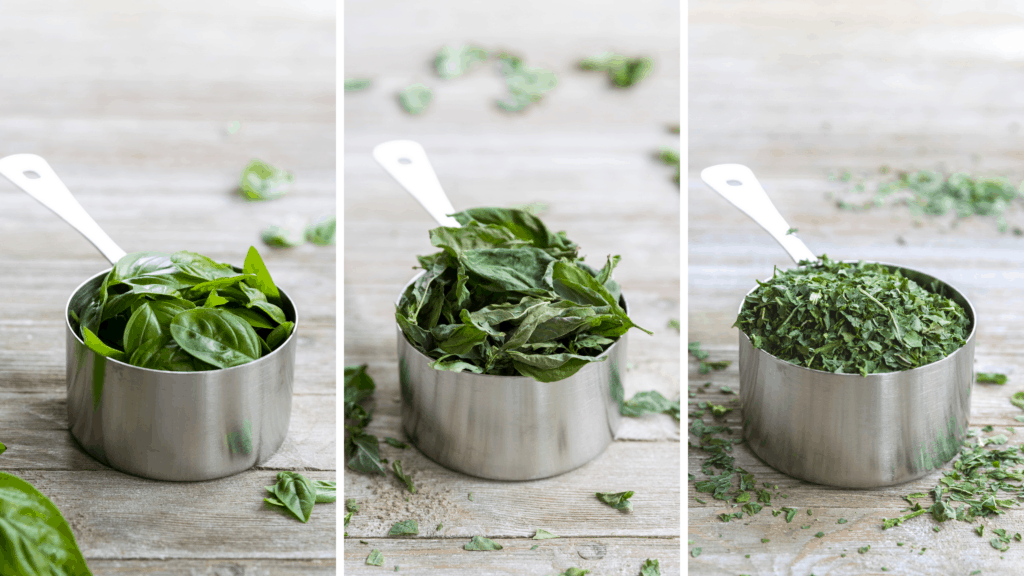 Chef Ani Freeze Drying Basil at Home