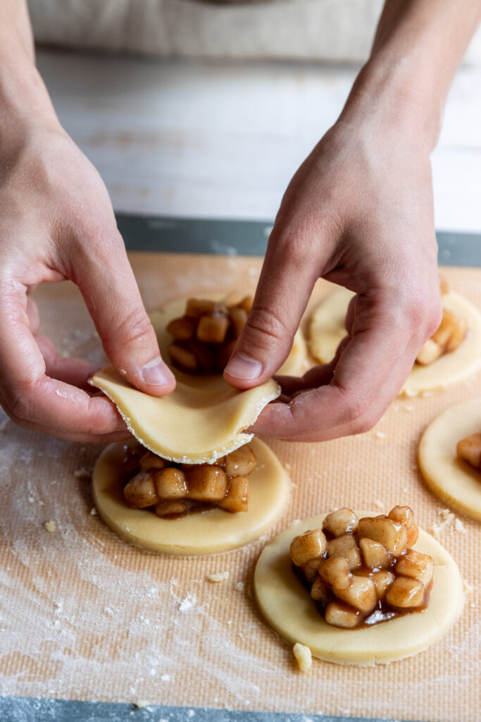 Apple Hand Pies Before Baking