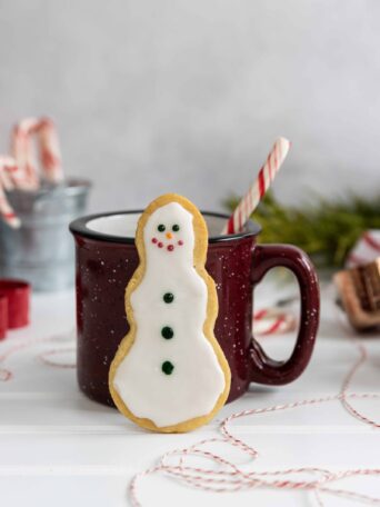 Sugar Cookie Snowman