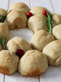 Gluten-Free Roll Wreath