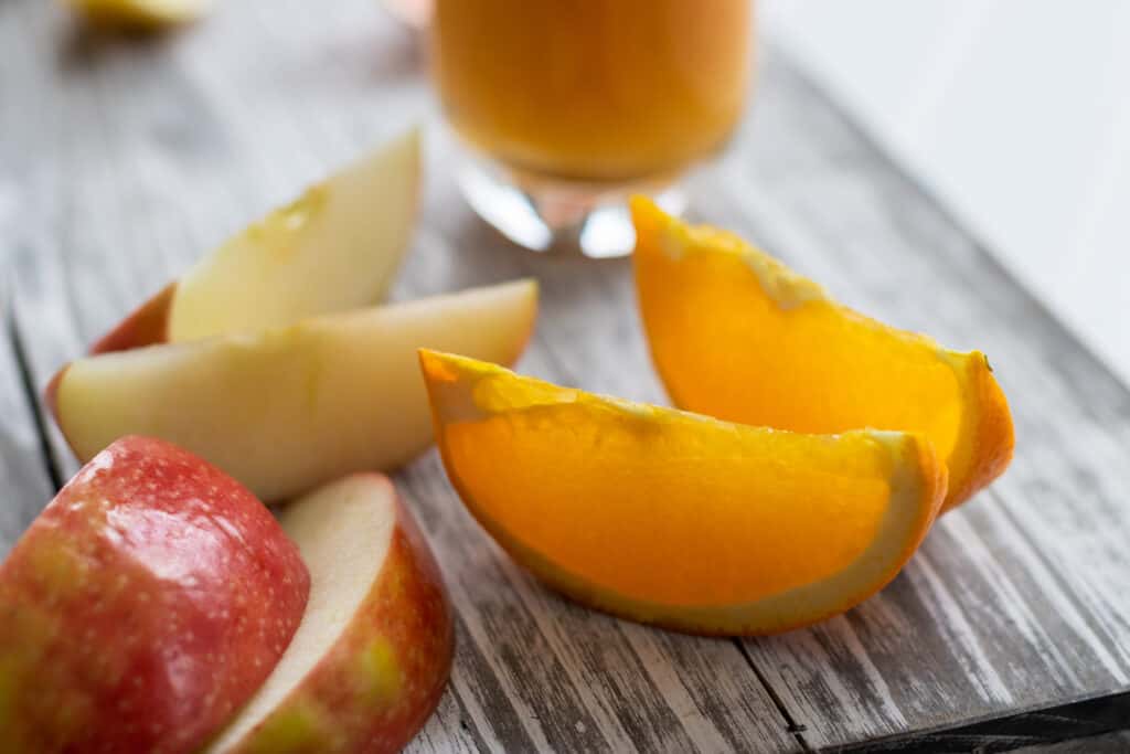 Apple and Orange Slices