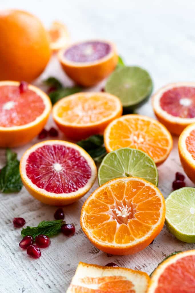 Oranges, Grapefruit, and Limes