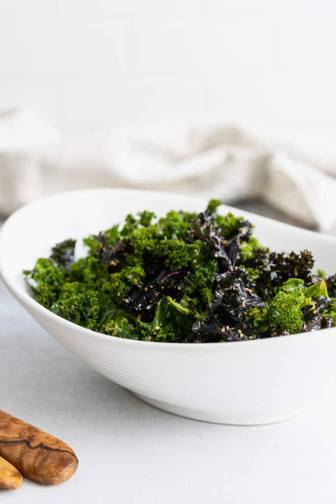 Quick and Easy Sesame Kale Salad