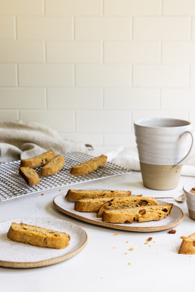 Plant-Based Almond Biscotti