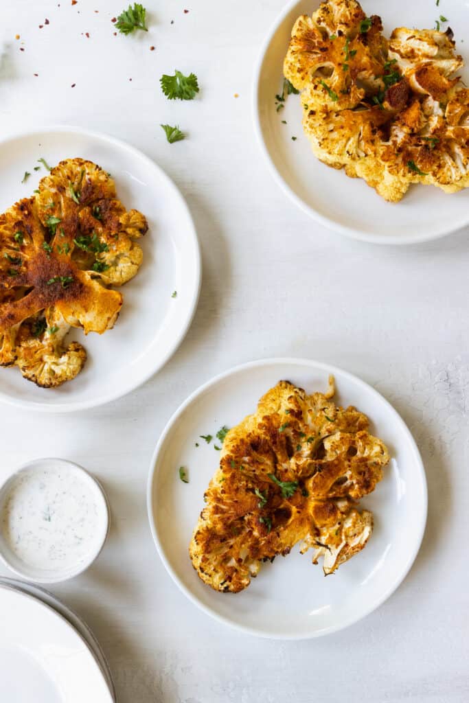 Super Easy Plant-Based Cauliflower Steak