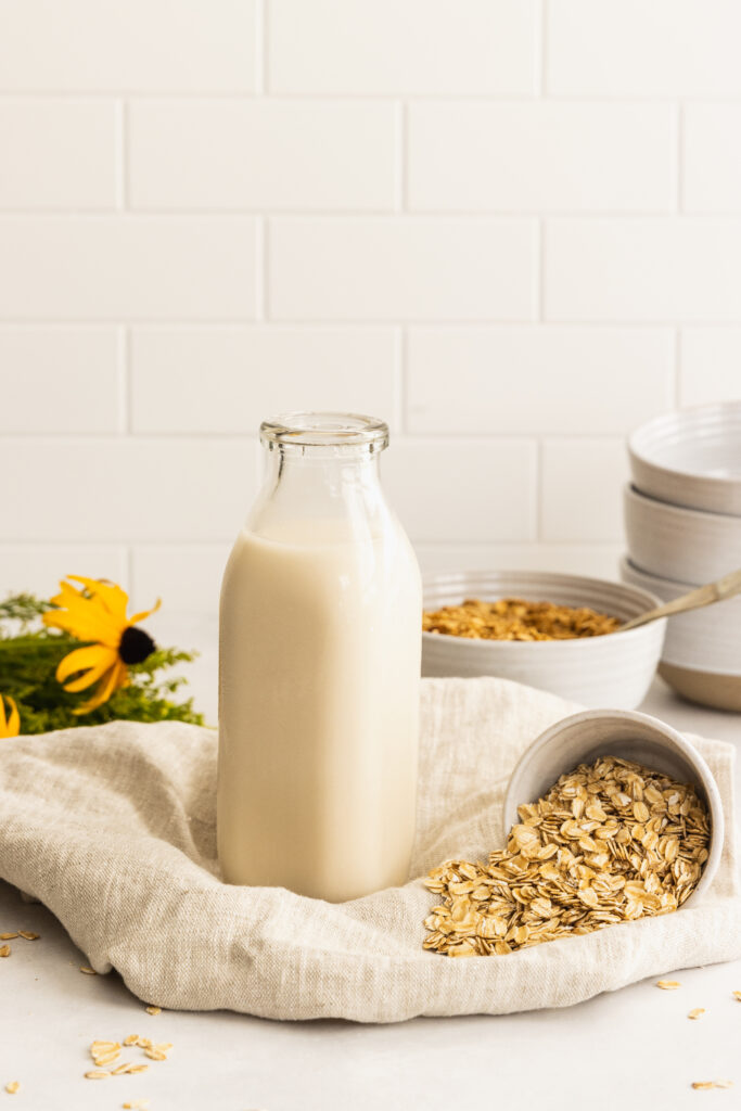 Homemade Oat Milk 