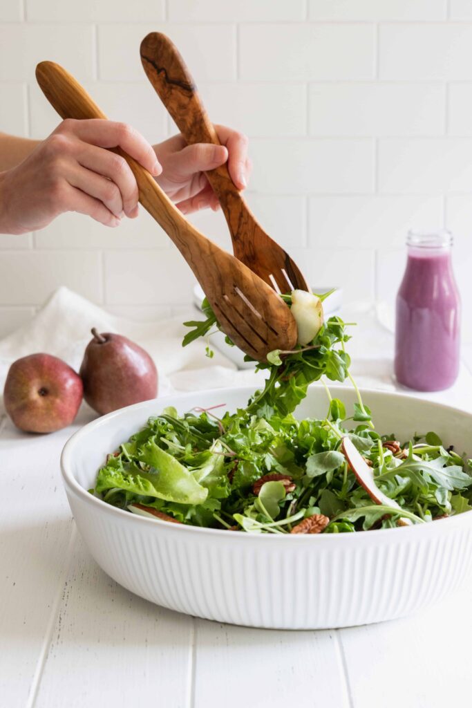 Pear Pecan Salad