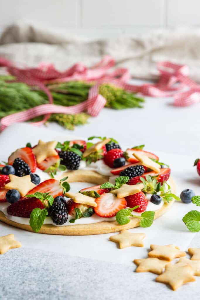 Christmas Cookie Wreath