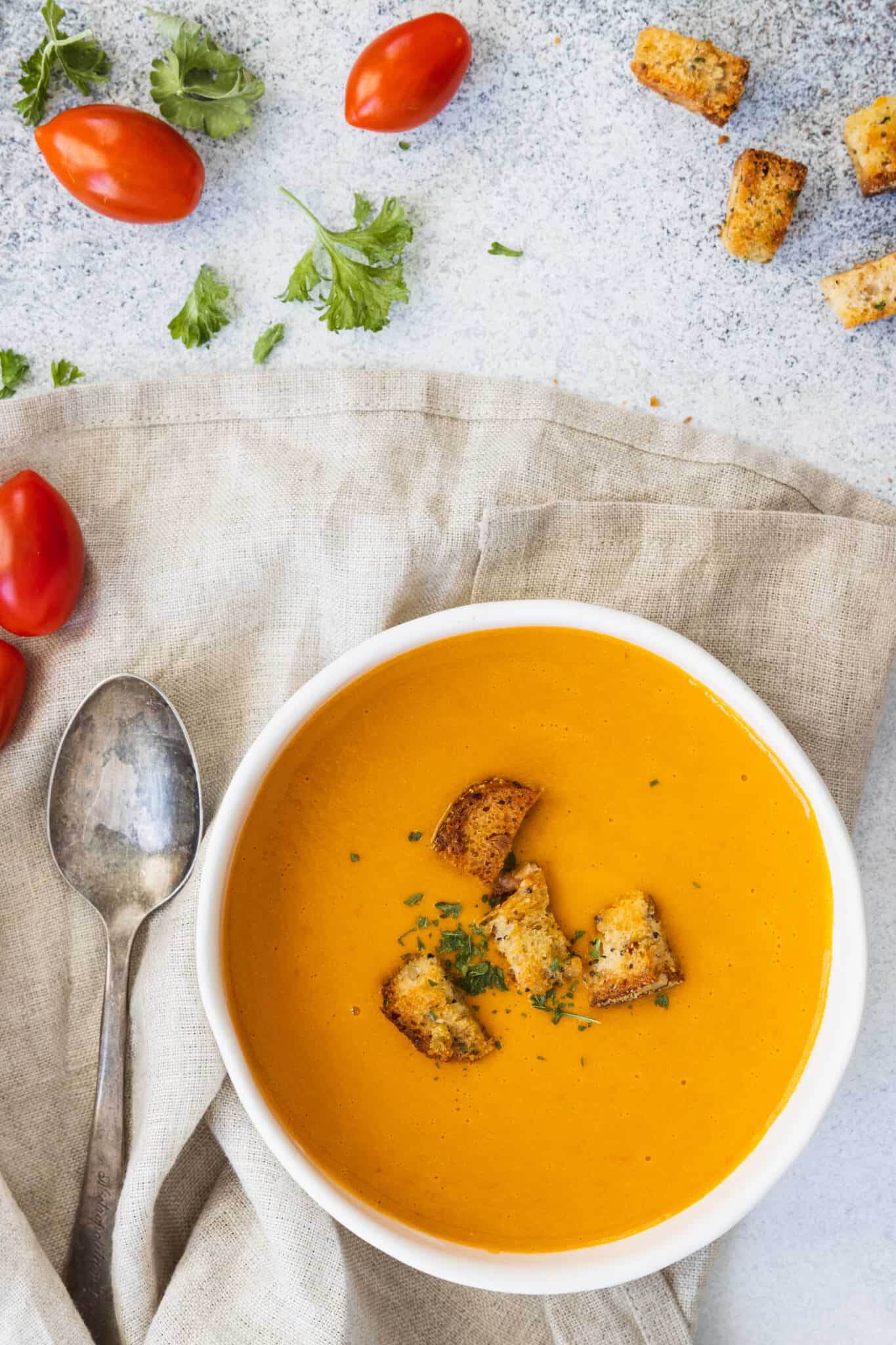 Easy Creamy Cherry Tomato Soup Chef Ani