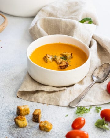 Quick and Easy Cherry Tomato Soup