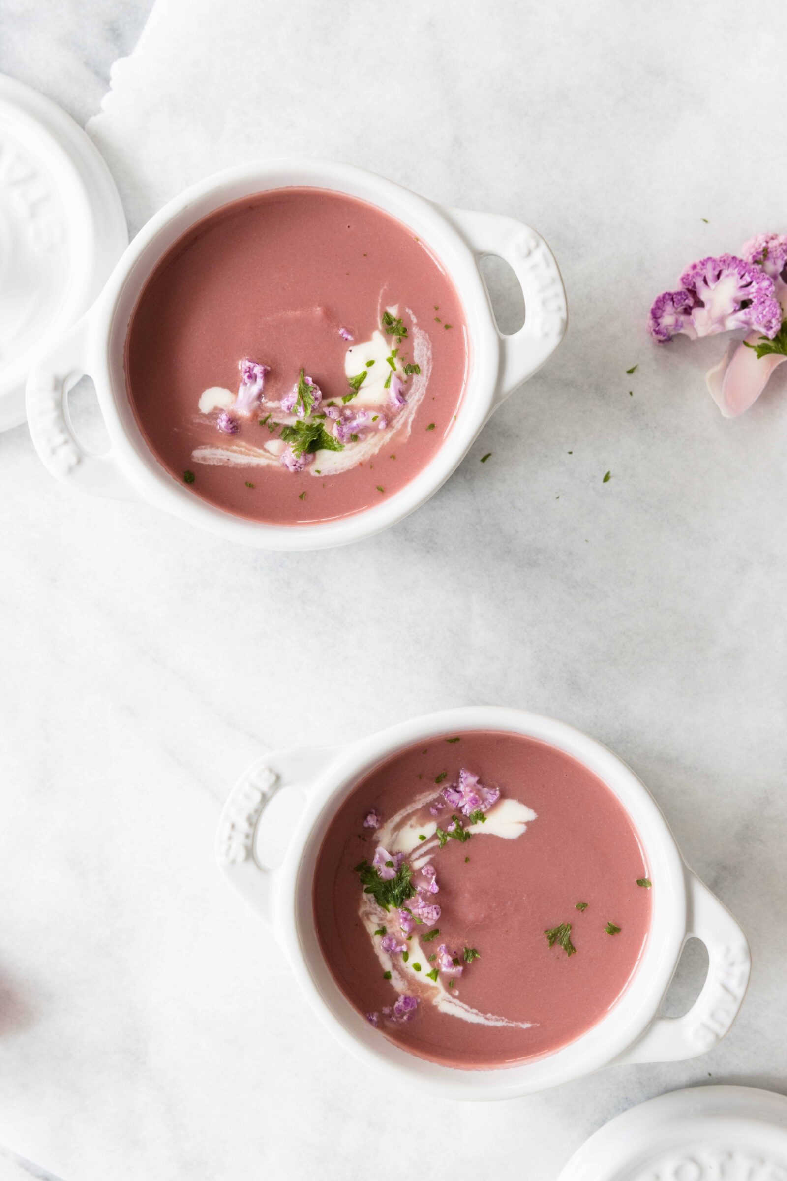 Purple Cauliflower Soup