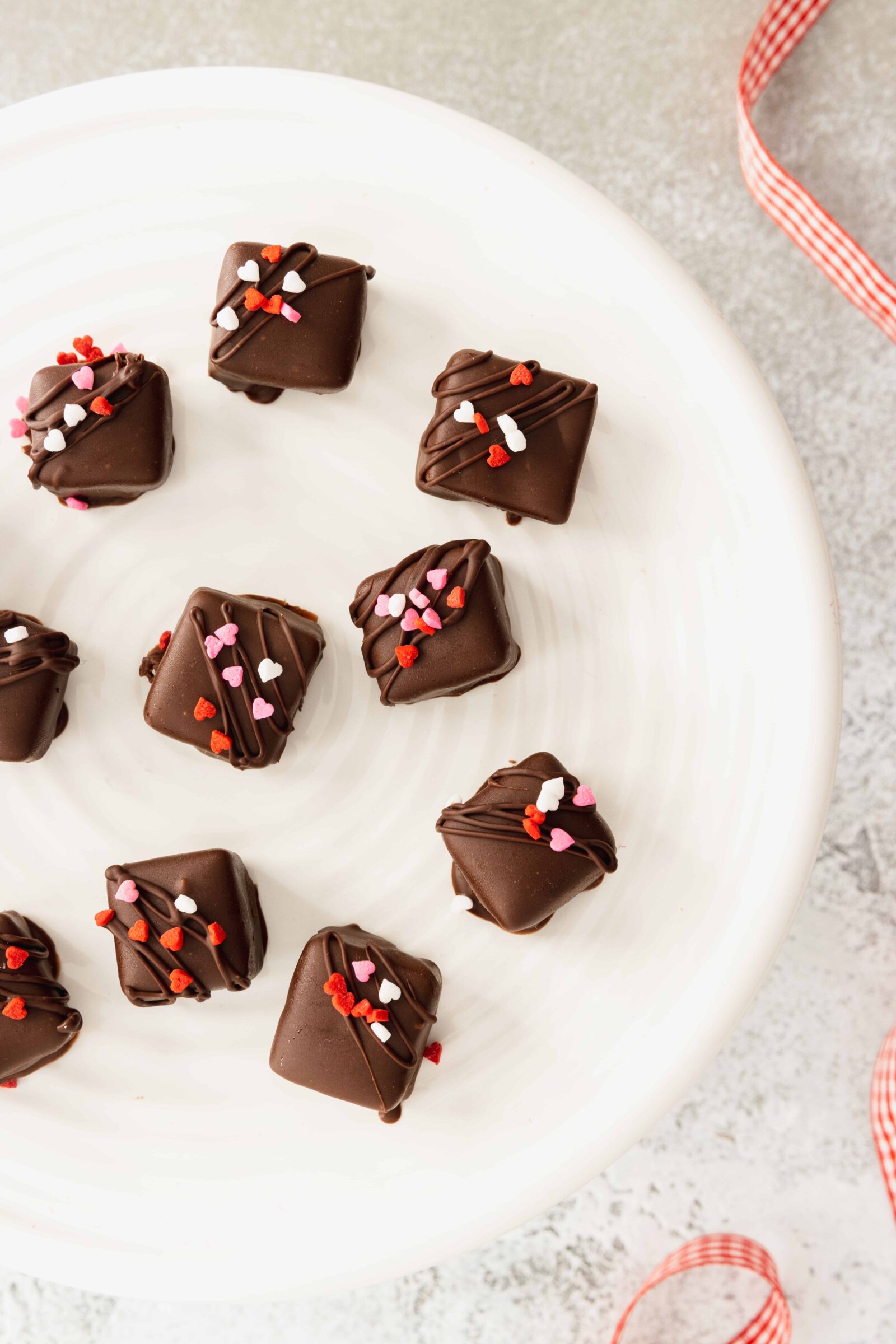 Almond Strawberry Bites Dipped in Carob or Chocolate