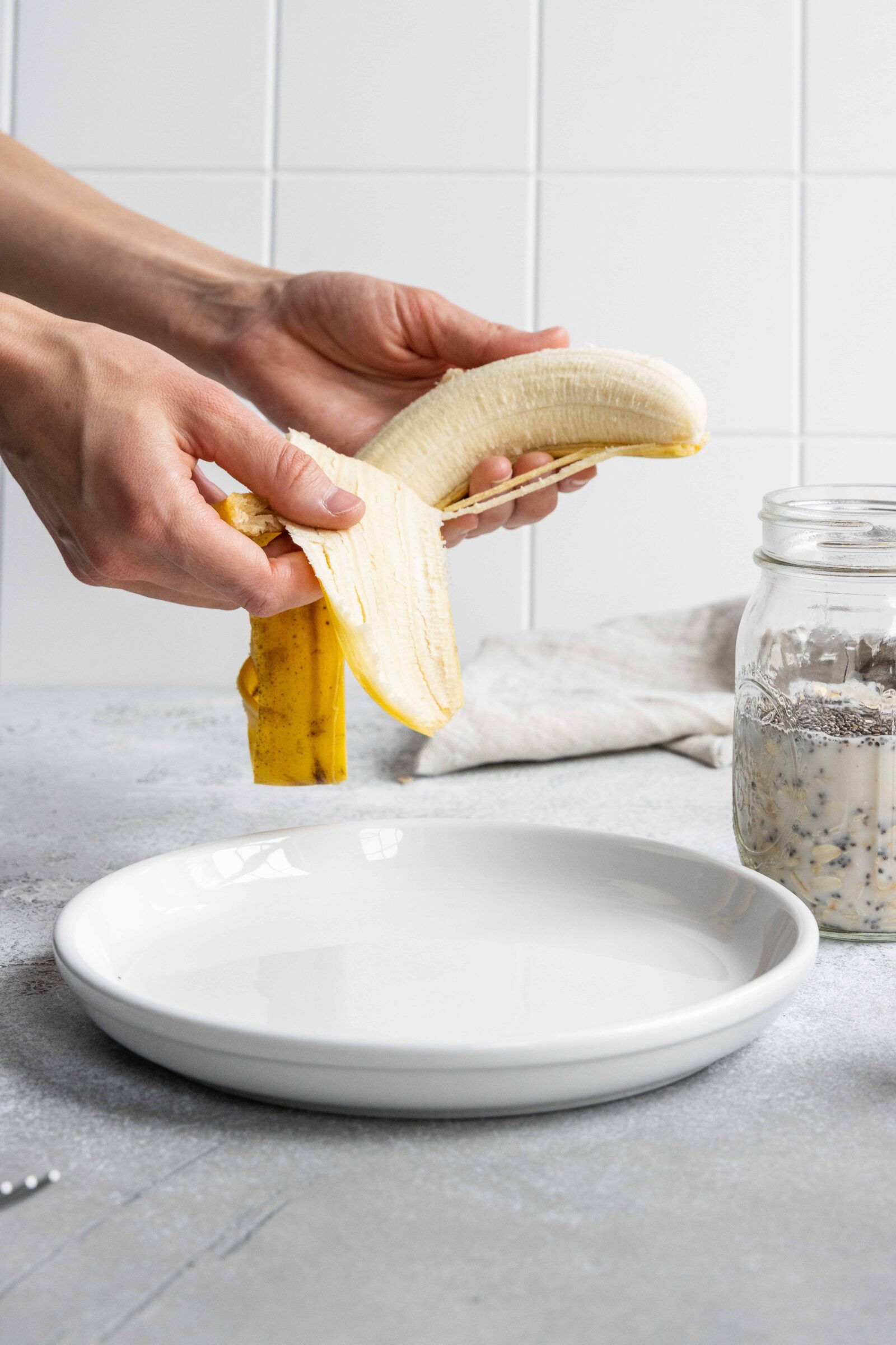 Peeling a Banana