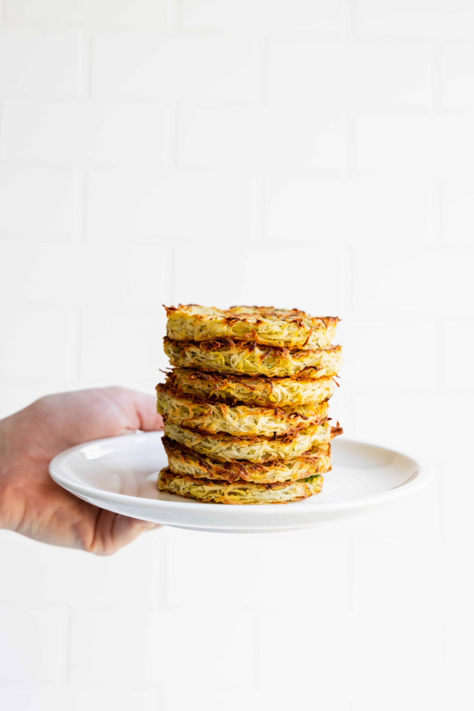 A plate of Hash Browns