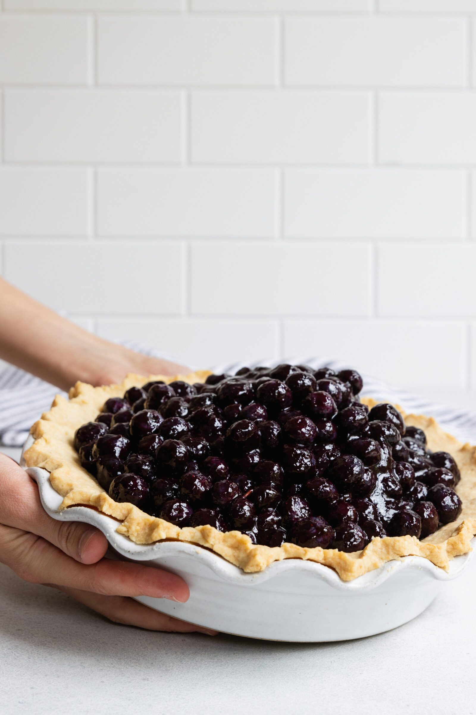 Fresh Blueberry Pie