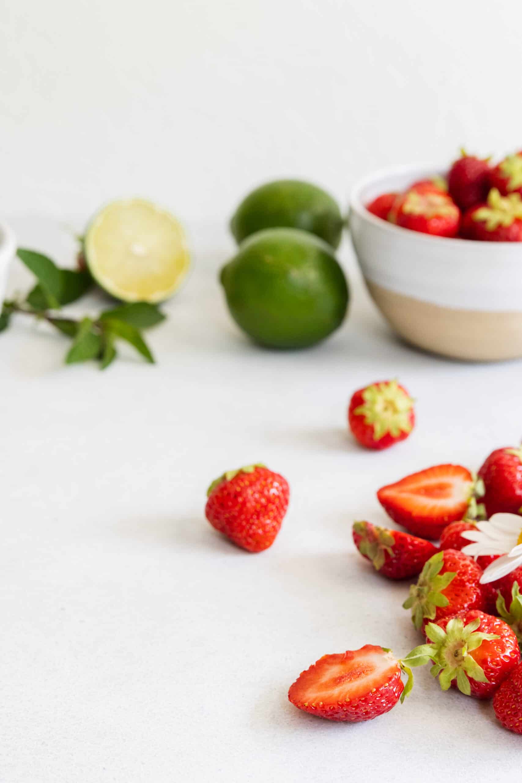 Strawberries and Limes