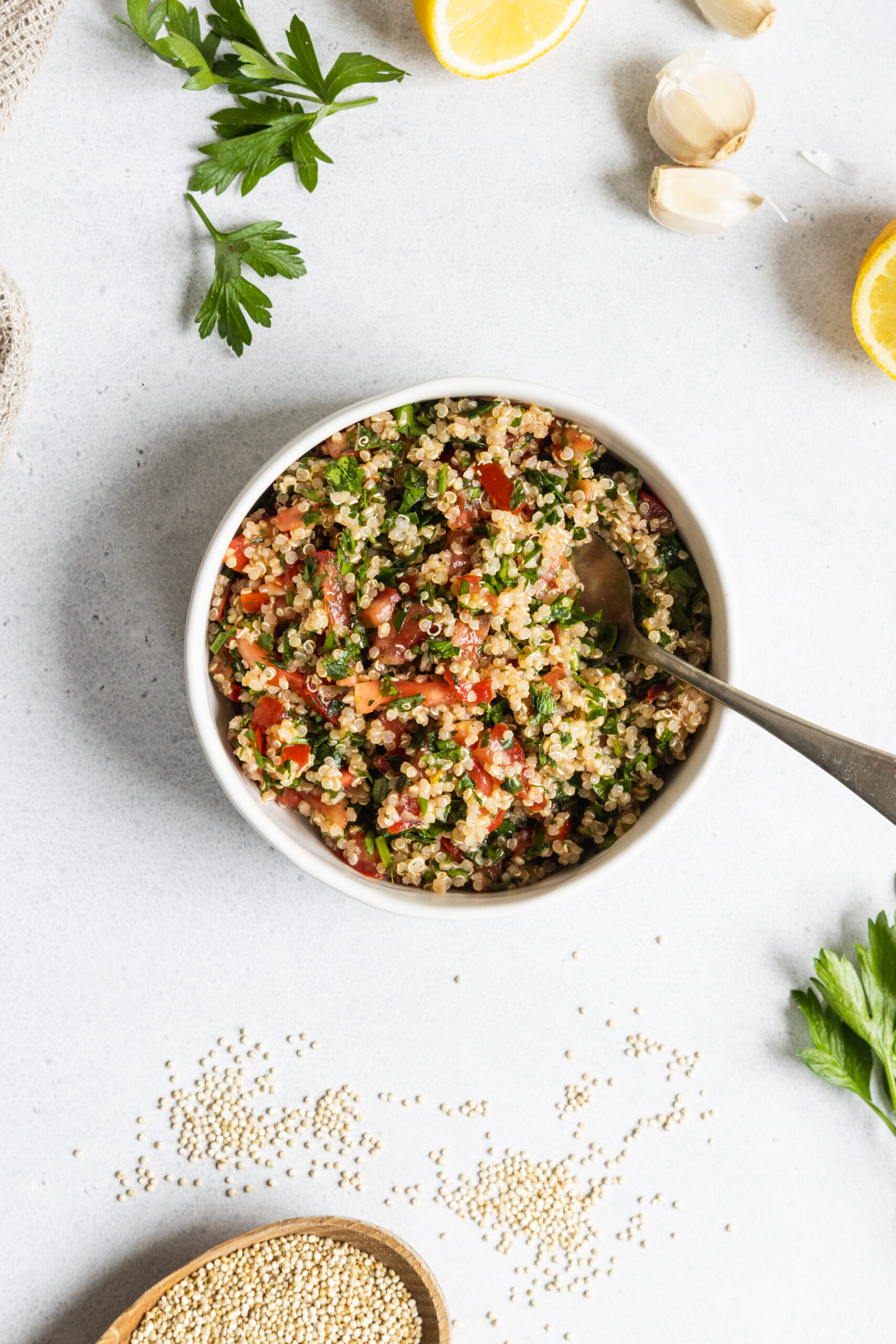Tabbouleh made with Quinoa