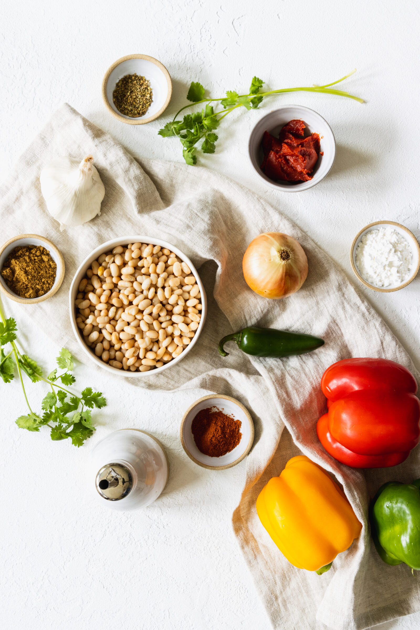 Vegan Stuffed Peppers Ingredients