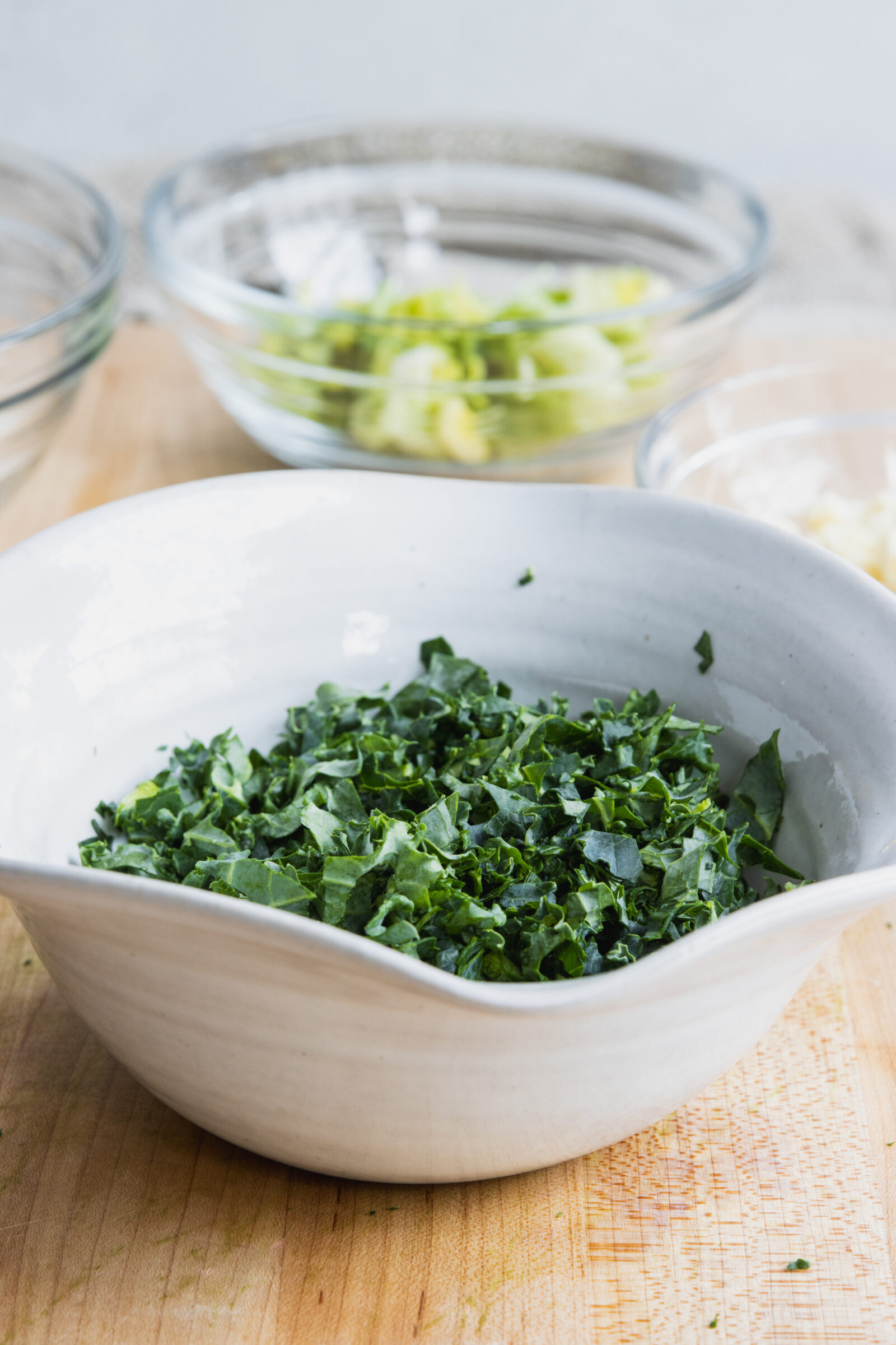 Chopped kale