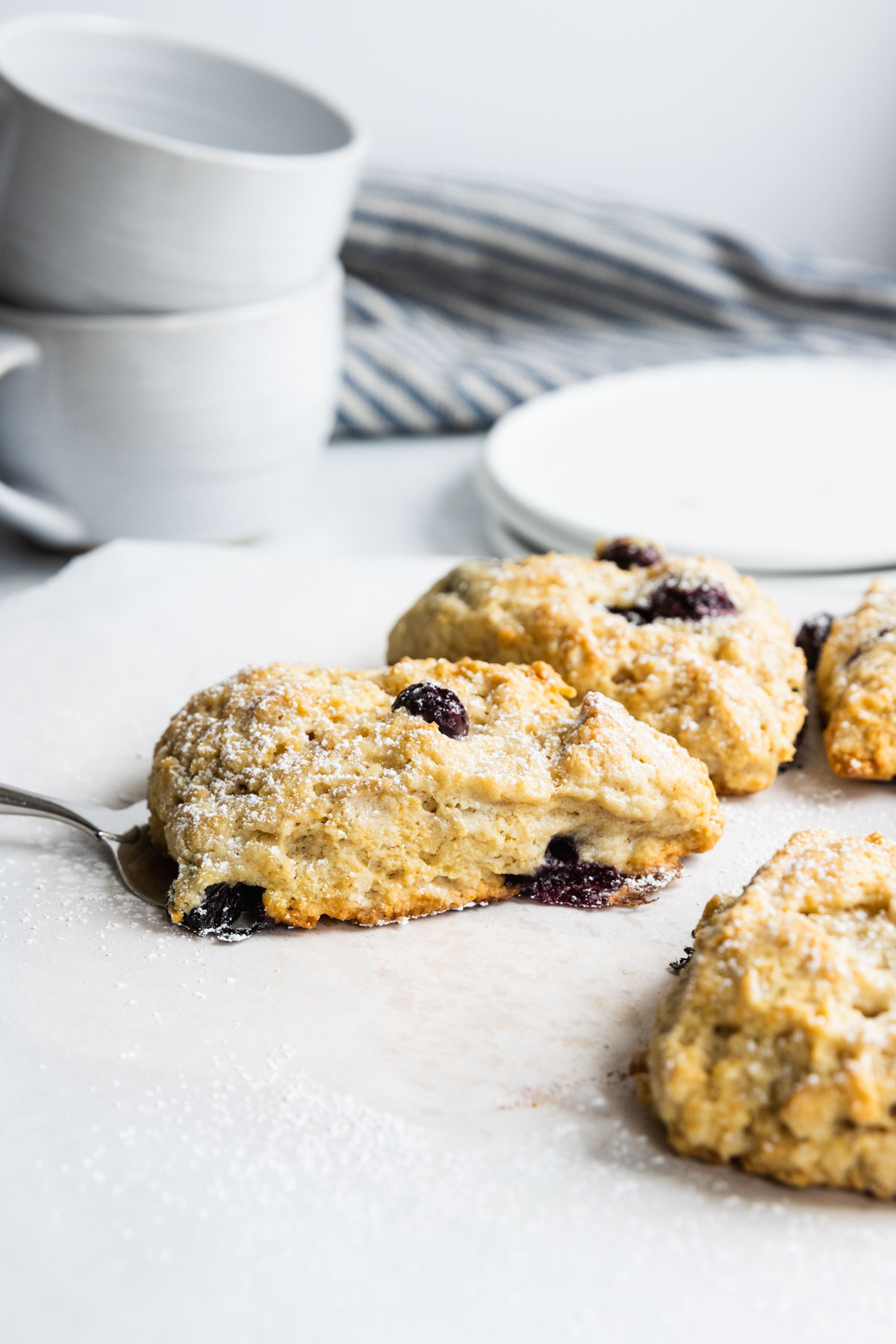 Vegan Blueberry Scones | Chef Ani