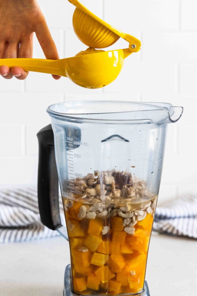 Adding Fresh Lemon Juice