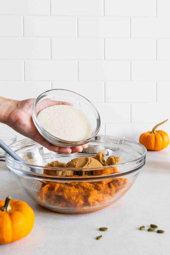 Adding all-natural cane sugar 