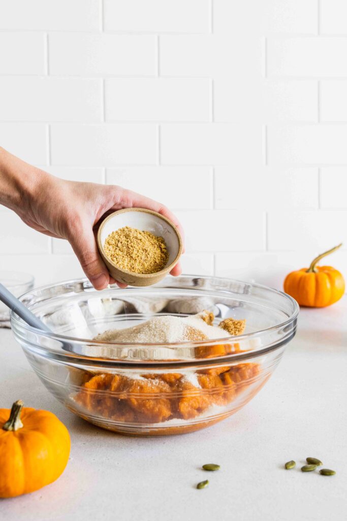 Adding ground flaxseed