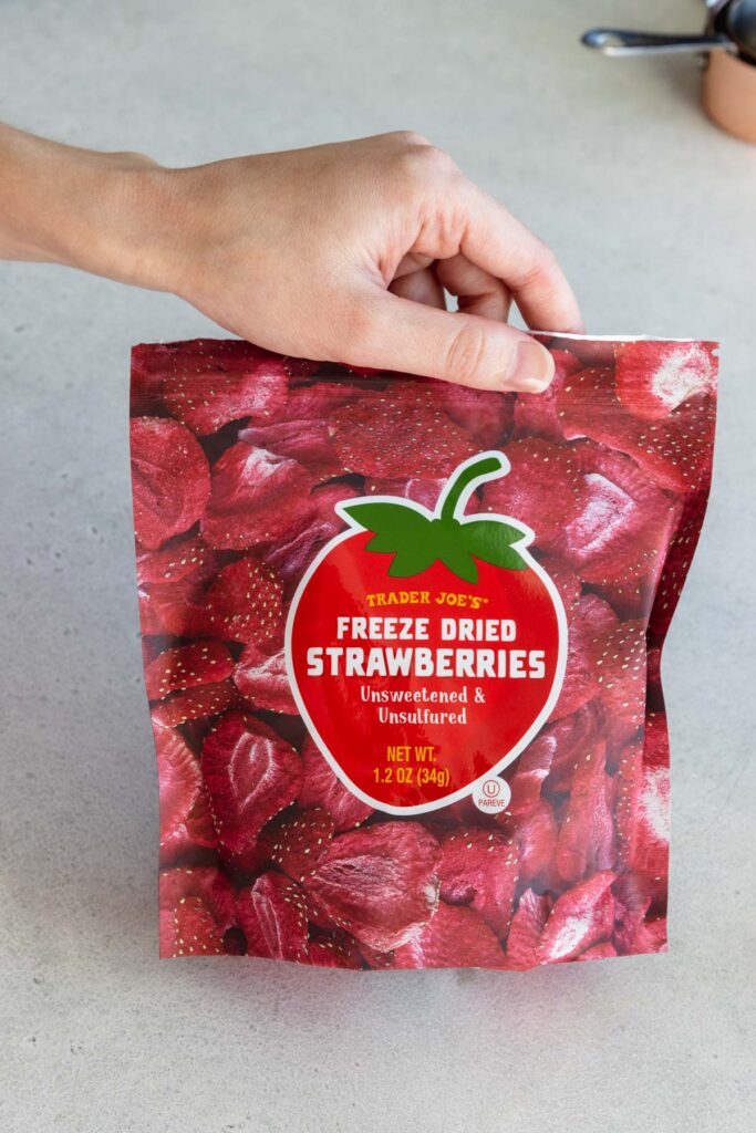 Freeze dried strawberries
